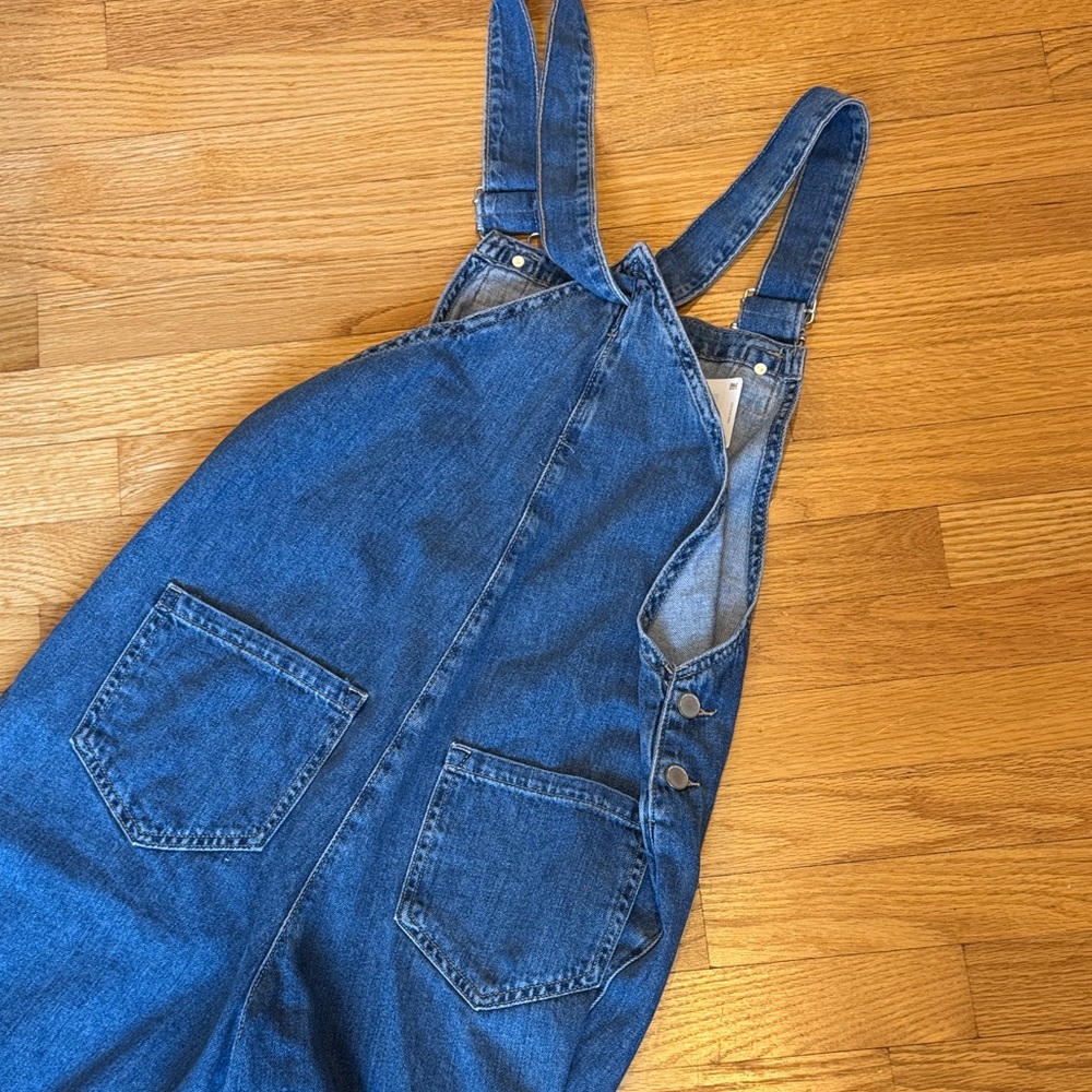 Zara Blue Denim Jumpsuit - Picture 5 of 5